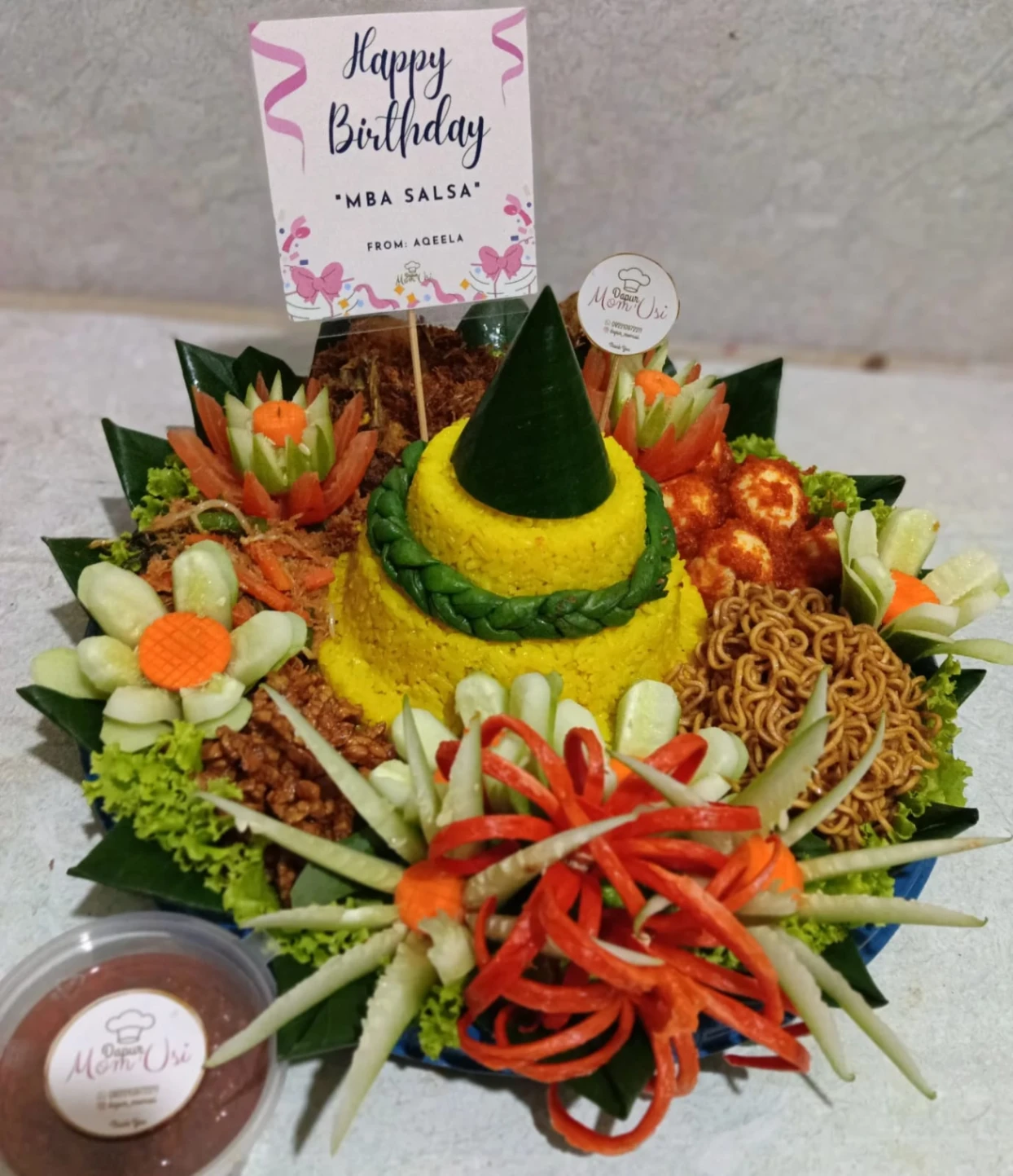 Dokumentasi pesanan Dapur Mom’Usi